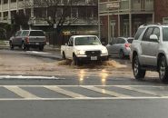 Photo by: Mark Grauer Downtown Sonora Flooding