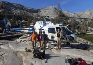 CHP Image Helicopter Rescue In Stanislaus National Forest