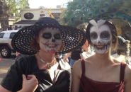 Photo Courtesy of Aubrey Self Aubrey Self and Sabrina Biehl Murphys DÃa de Muertos 2013