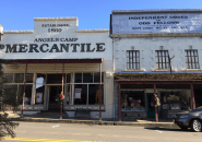 Archive Image Downtown Angels Camp Merc and Odd Fellows
