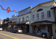 Downtown Angels Camp including Odd Fellows and Mercantile buildings