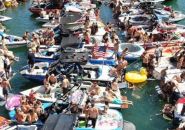 Lake Don Pedro on Memorial Day weekend Lake Don Pedro on Memorial Day weekend