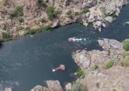 Modesto Fire Image Rescue on the Stanislaus River