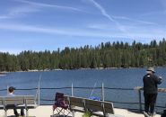 Photo by: BJ Hansen Fishing at Pinecrest Lake