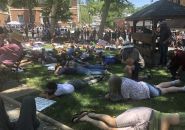 Photo taken by: Tracey Petersen Black Lives Matter protest in Sonora’s Courthouse Park