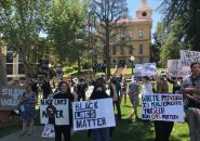 Photo by: BJ Hansen Black Lives Matter Protest In Sonora